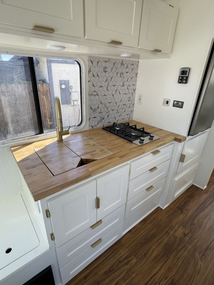 1987 Chevy Winnebago Class C for Mauka to Makai RV Renovations in Los Angeles, CA