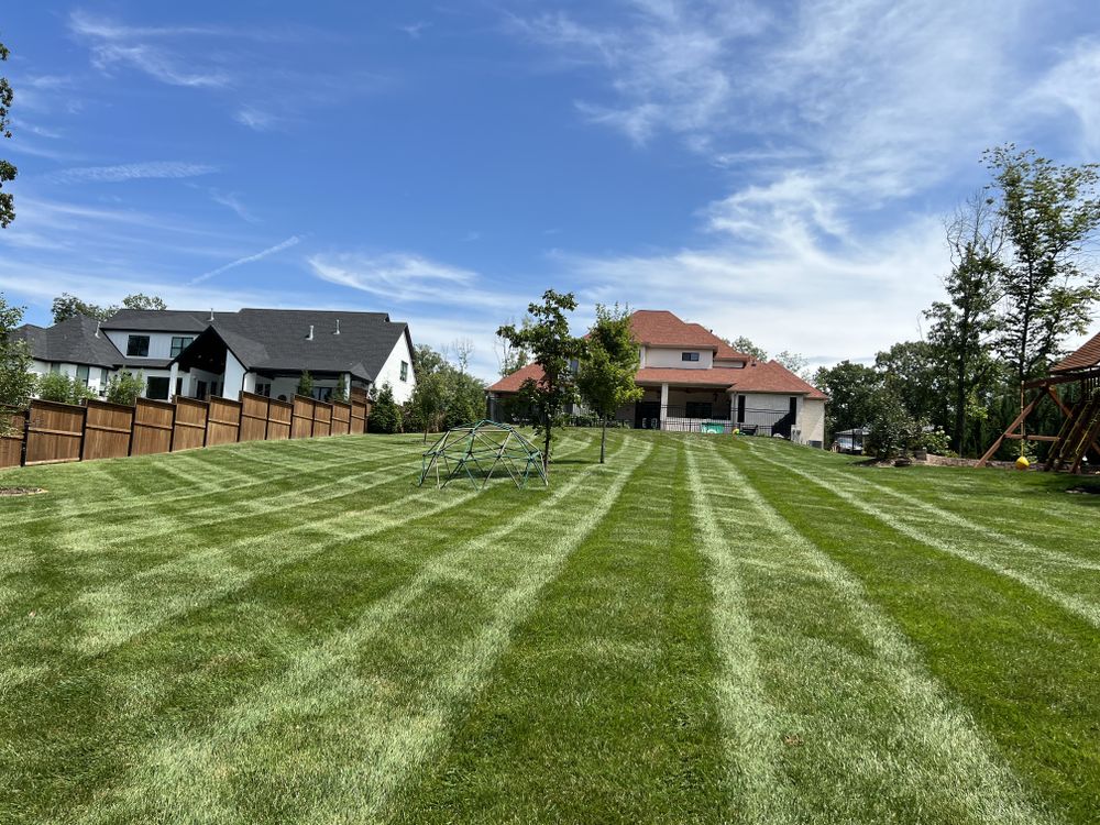 “No-mow” worries! Get a manicured lawn on a weekly basis by a professional team that takes pride in their work. We use top of the line equipment for top of the line results. We know life gets busy, so don’t stress about the lawn. Enjoy it. for Pureleaf Lawncare LLC in Springdale, AR