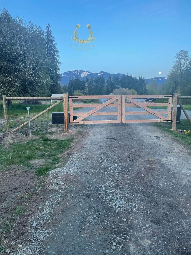 Fencing for Oats Equestrian Fencing LLC in Arlington, WA