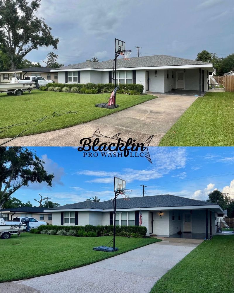 Home Softwash for Blackfin Pro Wash LLC in Houma, LA