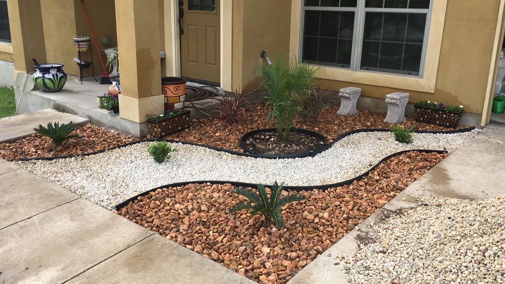 Landscaping for UBER FORCE in San Antonio, TX