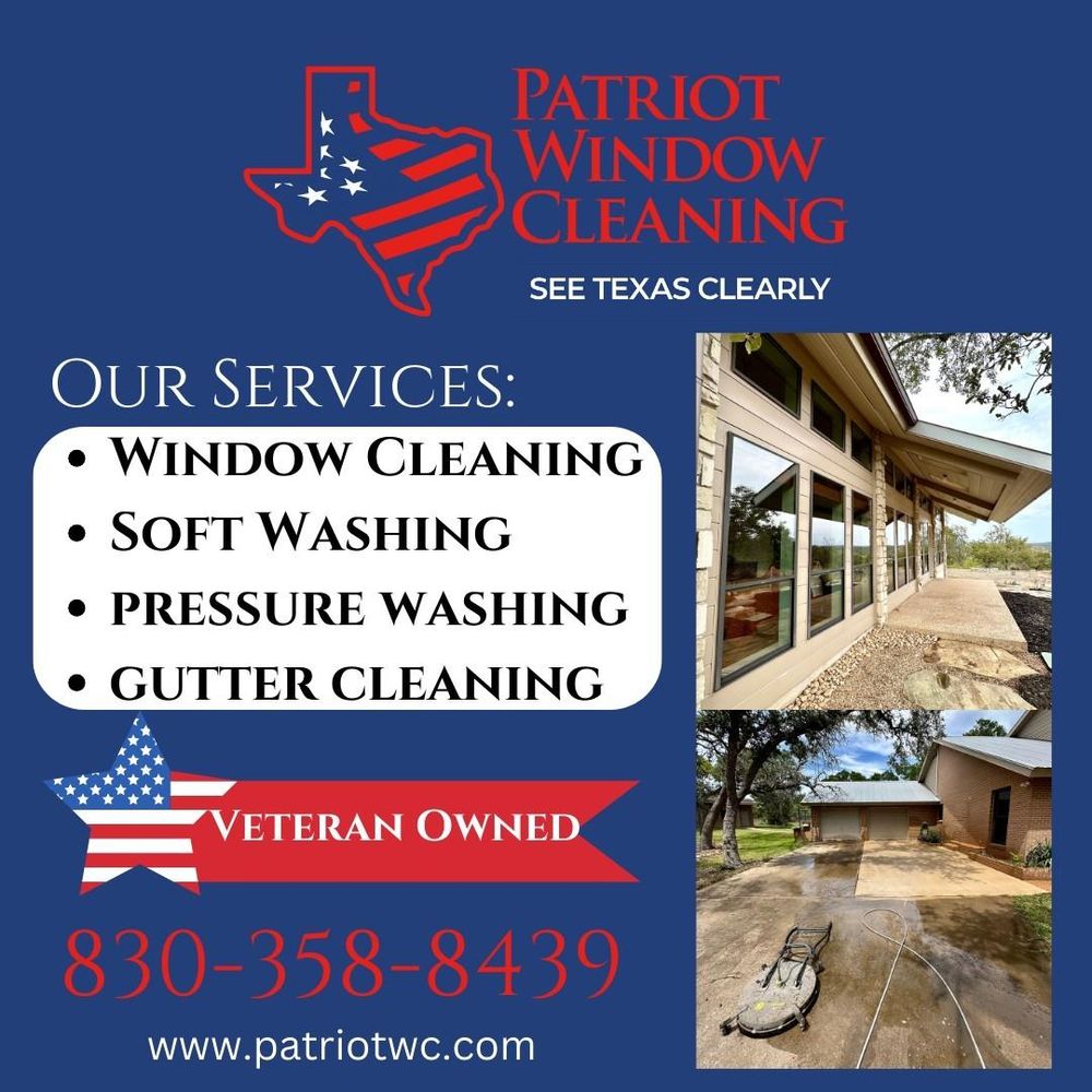 instagram for Patriot Window Cleaning LLC in Canyon Lake, TX