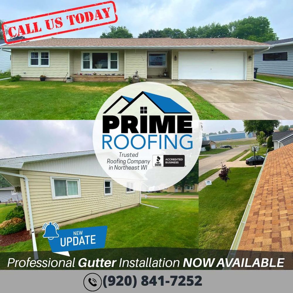 All Photos for Prime Roofing LLC in Menasha, WI