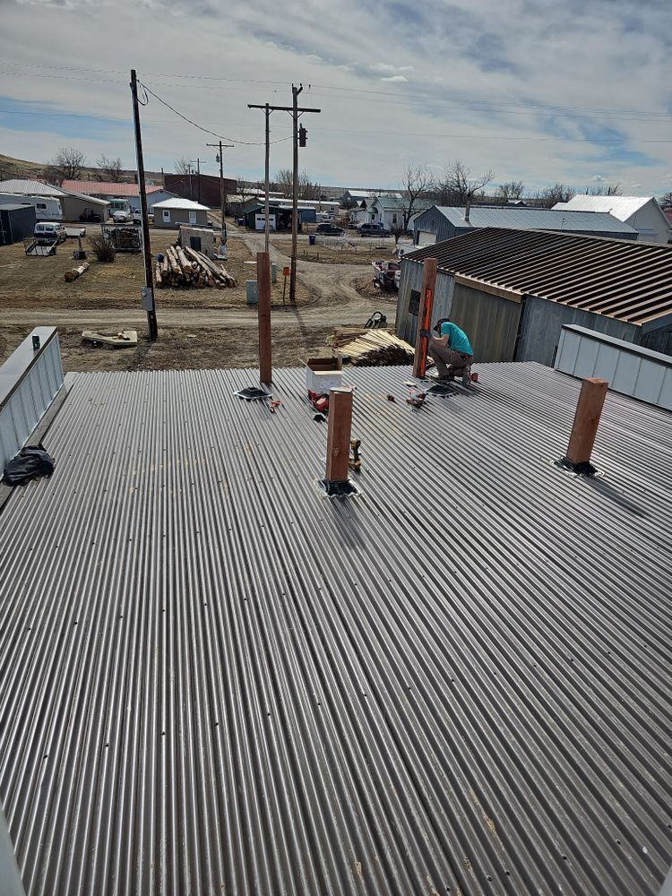 Exterior Renovations for Blue Mountain Construction in Roundup, MT