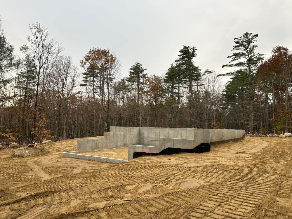 Excavating for M.J. Merrill & Sons Excavation in Manchester, NH