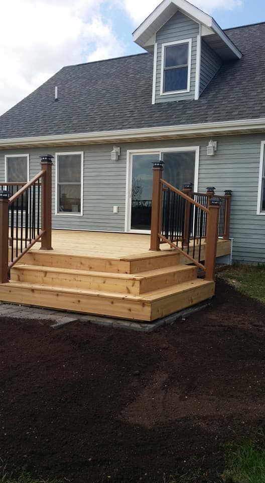 Decks for Dittbrenner Woodworking in Stanley, ND