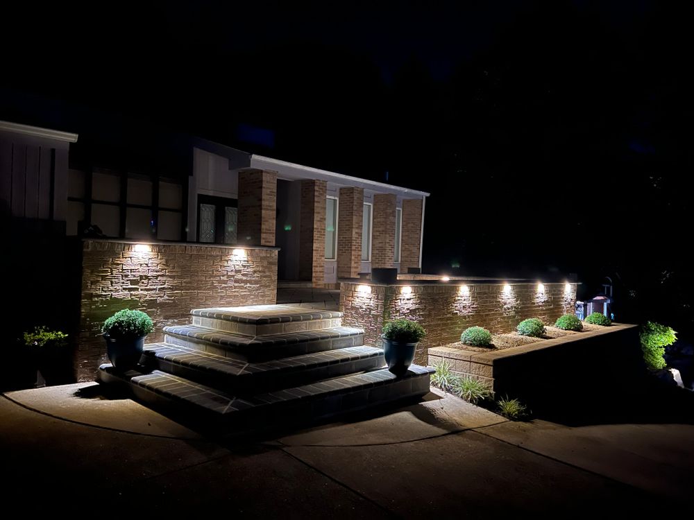 Landscape Lighting for Resnik Landscaping Services in New Kensington, PA