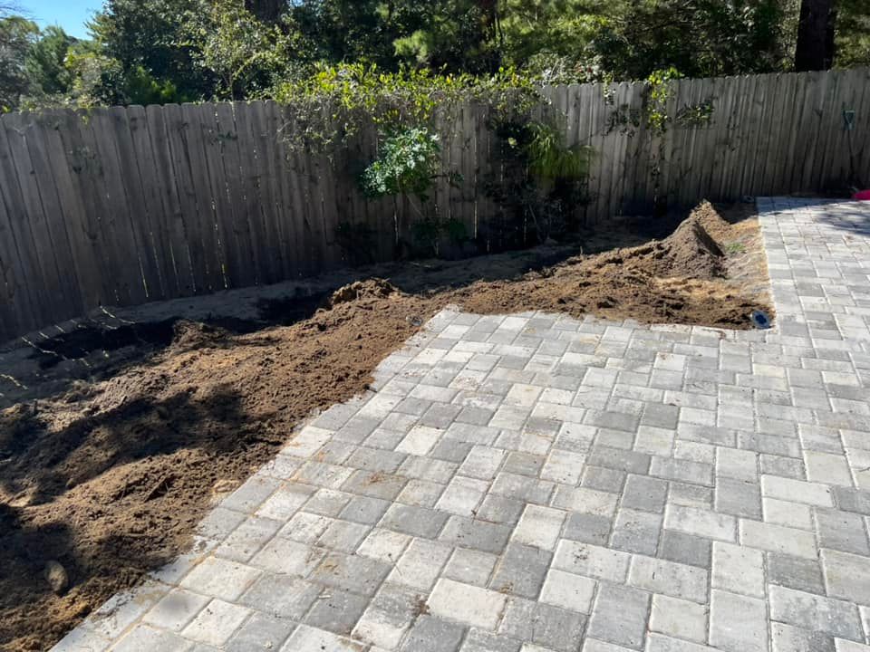 Hardscaping for Poarch Creek Landscaping in Santa Rosa Beach, FL