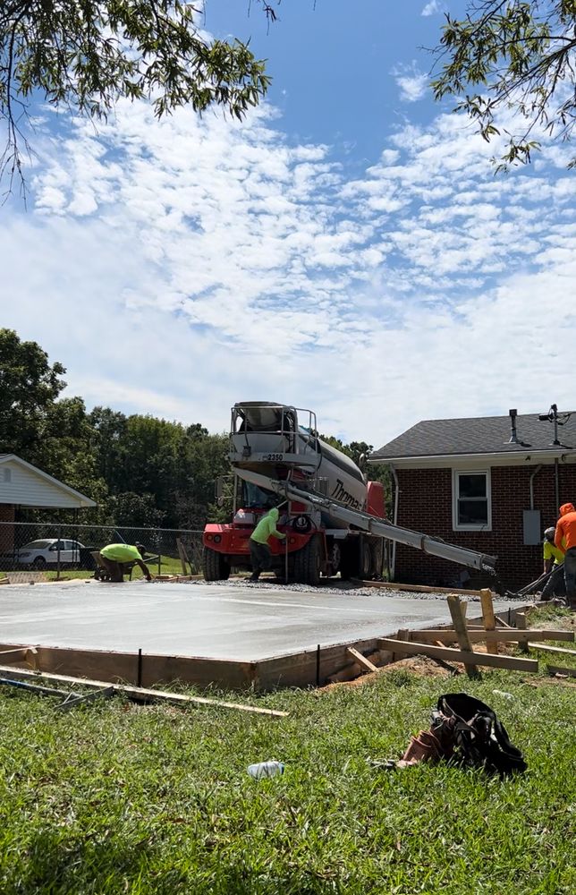 Building Pads for G3 Concrete LLC  in South Carolina, South Carolina 