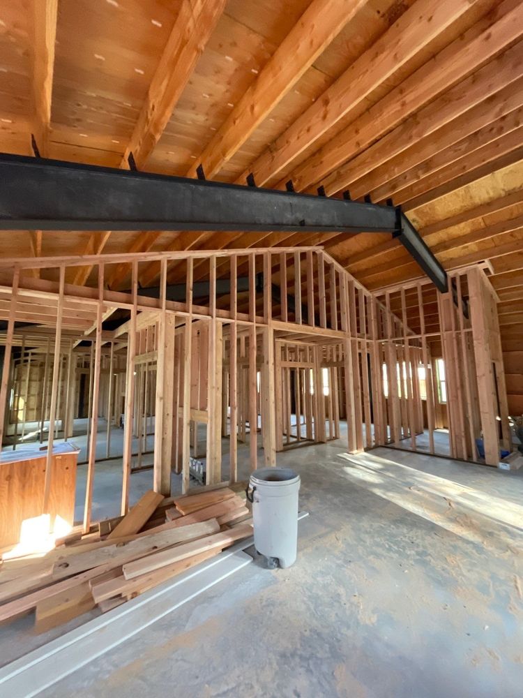 Framing for TJR Concrete and Construction in Bend, OR