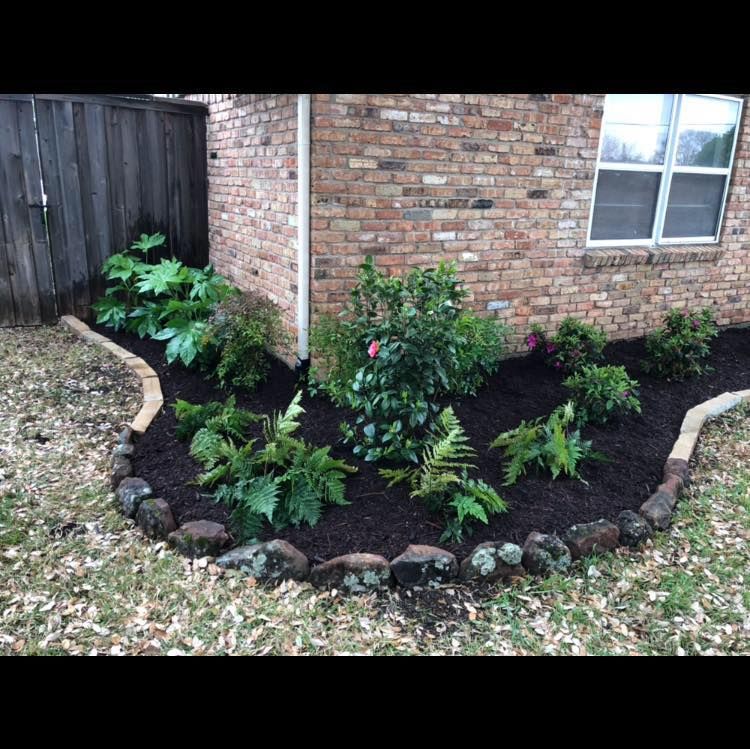 Our Tree Planting service enhances your landscape by carefully selecting and planting the perfect trees, ensuring beauty, improved air quality, and increased property value for your home. for Danny's Custom Landscaping & Woodchuck Firewood in Garland, TX