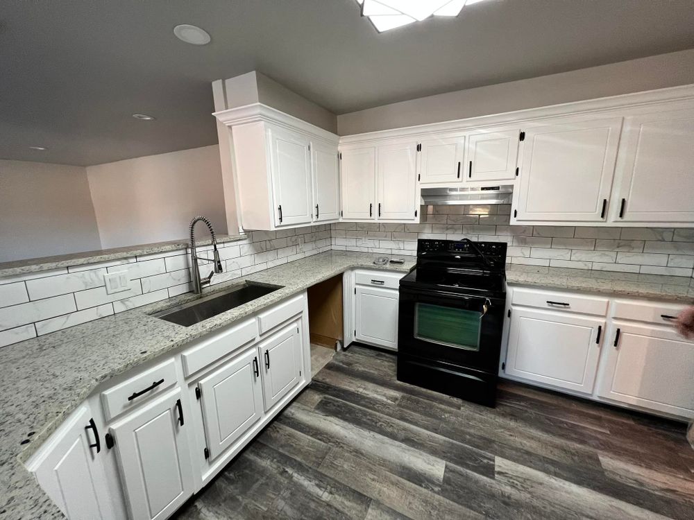 Enhance your home's interior with our exceptional kitchen bath remodeling services, transforming your spaces into stylish and functional areas that complement our expert roofing solutions, ensuring quality from top to bottom. for Clutch Roofing & Construction in Mustang, OK