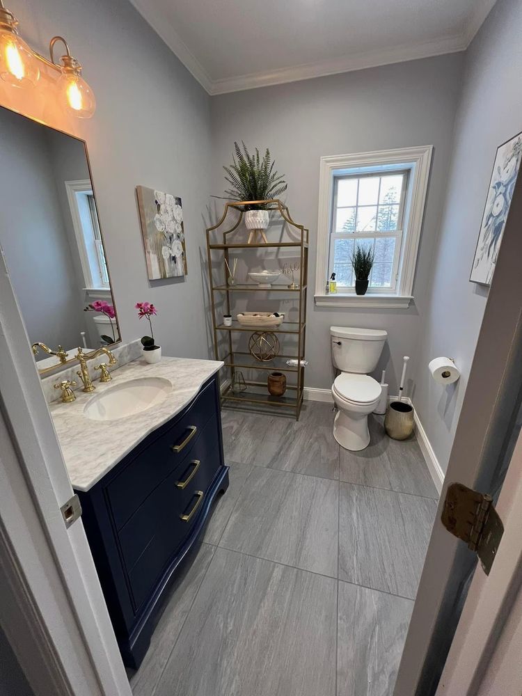 Bathroom Remodel for FAZIO Construction in New Milford, CT