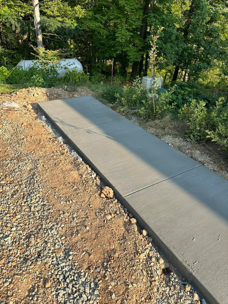 Residential Concrete for Whorley Concrete Construction in Goode, VA