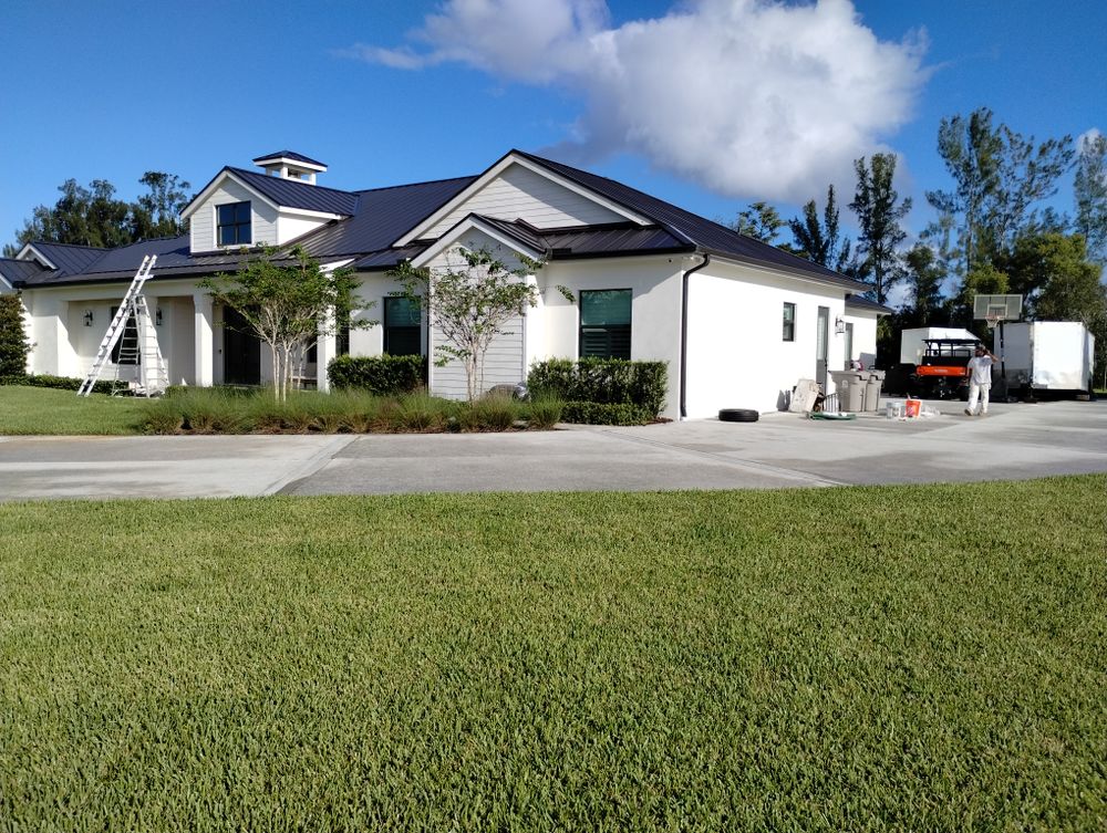 Exterior Painting for Cintim Worldly Creations in Jupiter, FL