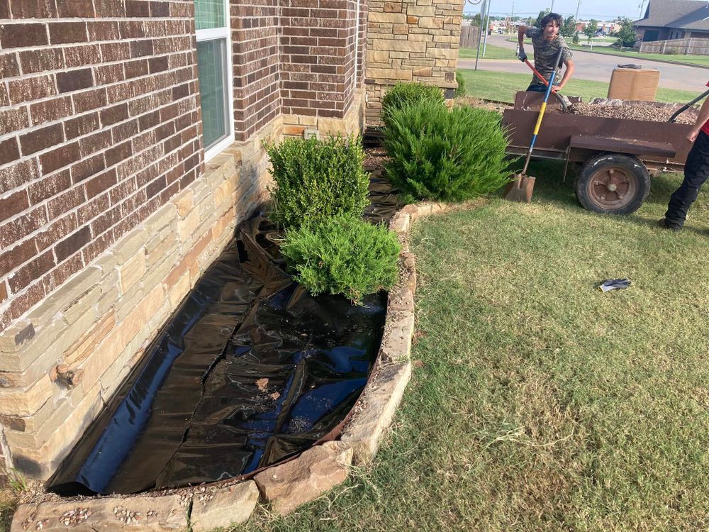 Exterior Renovations for Winding Creek Construction & Landscaping in Mcloud, OK