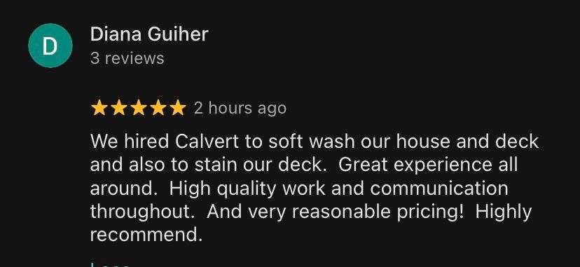 All Photos for Calvert Clean Up, Pressure Washing & Hauling LLC in Pasadena, MD