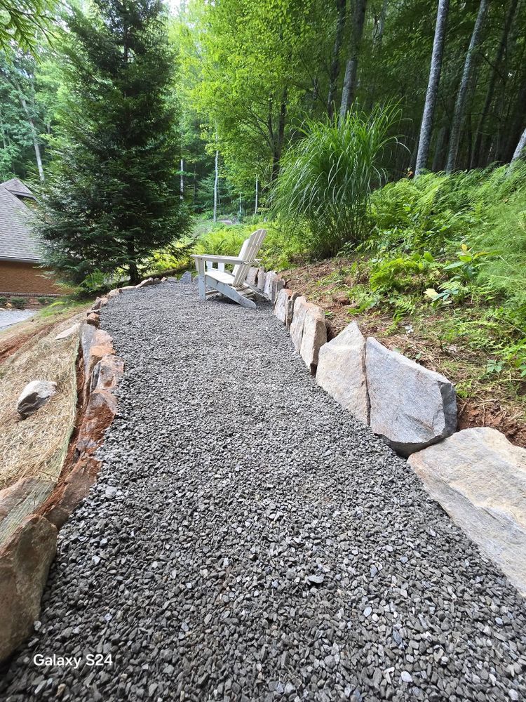 Enhance your garden's health and appearance with our professional mulching service, preserving moisture, minimizing weed growth, and adding a polished look to your landscape. Transform your outdoor space effortlessly today! for C4 TrueVision Renovations in Asheville, NC
