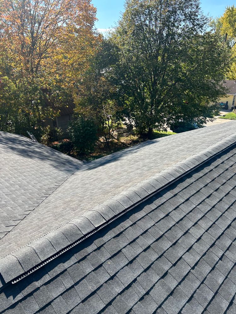 Full tear-off & replacement for asphalt shingle roofs and flat roof systems using quality materials and proper installation methods. for Rucker Roofing, LLC in Dayton, OH