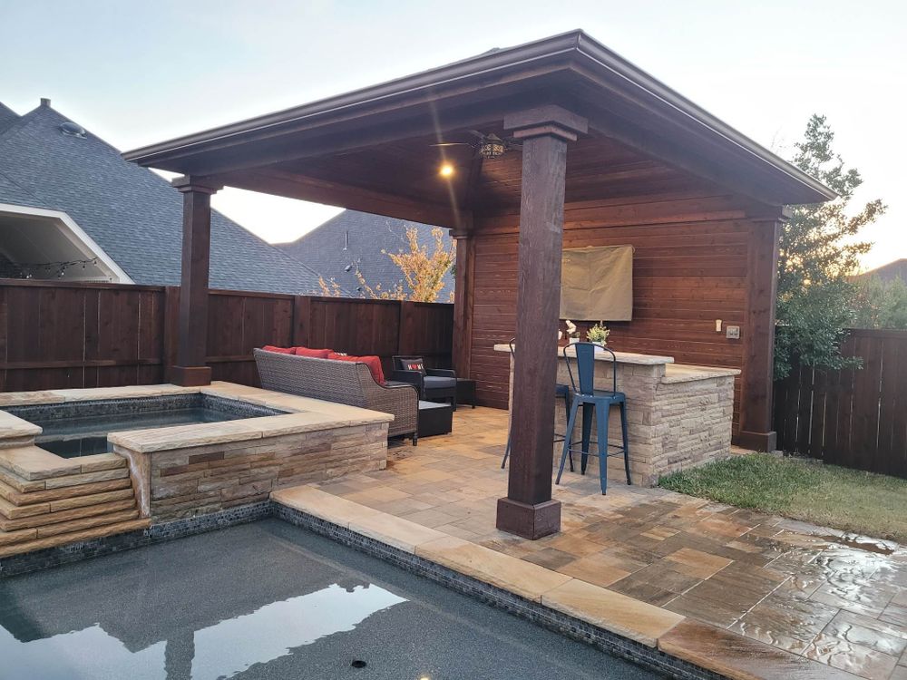 Outdoor Wood for Armor Fence Staining in Highland Village, TX