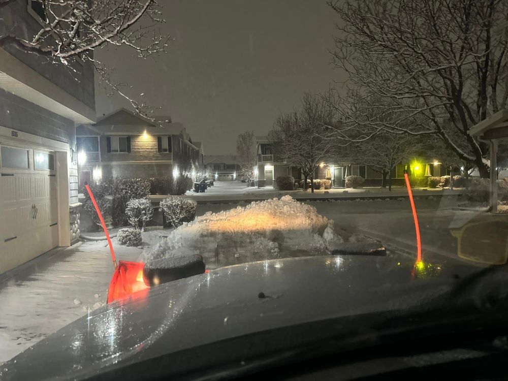 Our professional snow removal service ensures your driveway and walkways are cleared promptly, keeping your property safe and accessible during the winter months for hassle-free living. for Utah County Property Maintenance in Provo, UT
