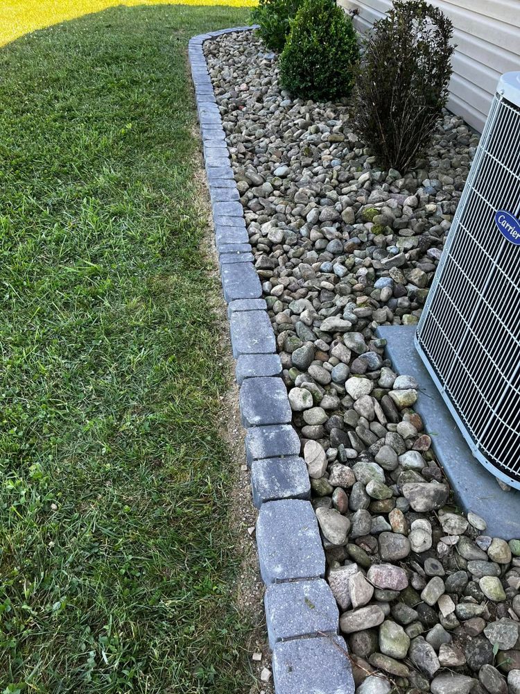 Enhance your outdoor space with our professional Rock Installation service, complementing our seasonal fall and spring clean up to ensure your landscape is both beautiful and well-maintained year-round. for Duff’s Lawncare in Prospect, PA