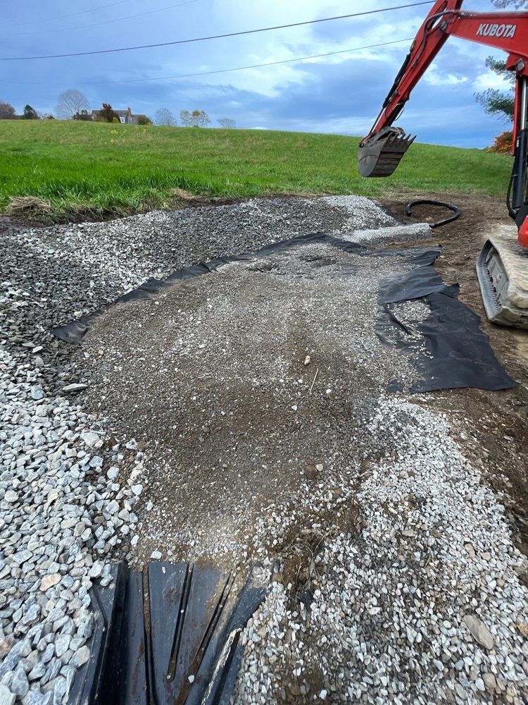 Drainage for CS Property Maintenance in Middlebury, CT