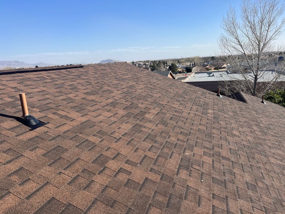 Shingled Roofs for Organ Mountain Roofing & Construction in Las Cruces, NM