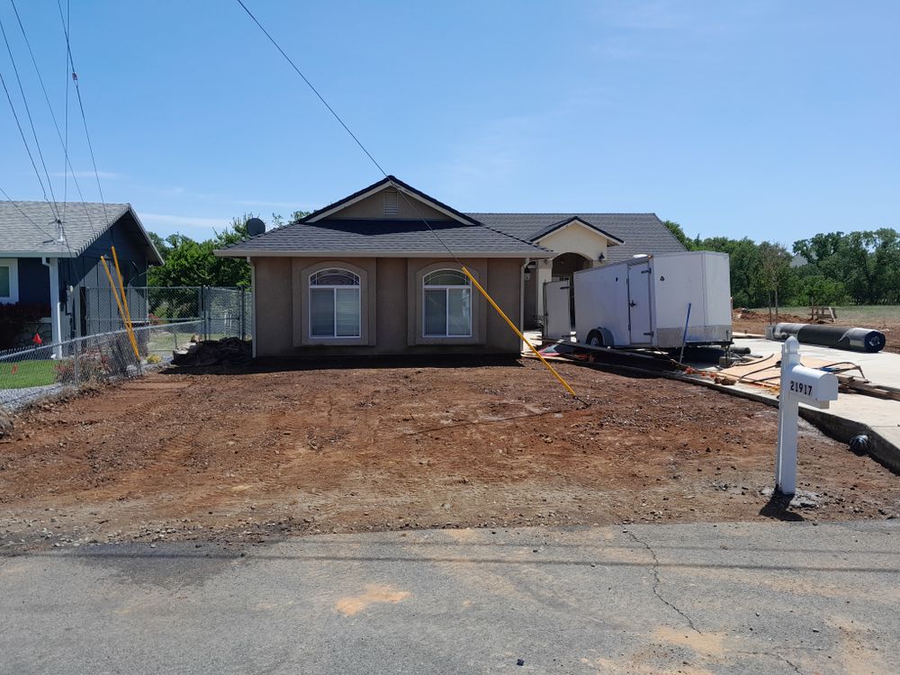 Landscaping for Austin LoBue Construction in Cottonwood, CA