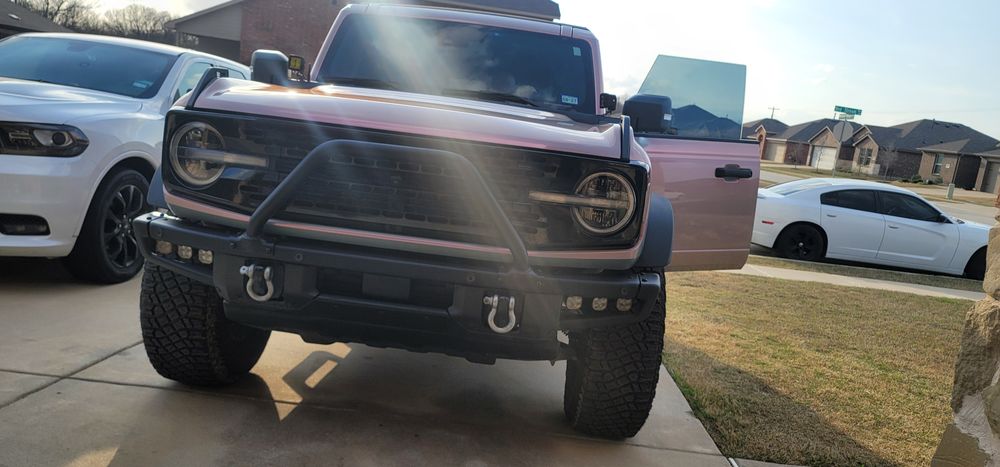 Chameleon Ford Bronco for DB WRAPS in Josephine, TX