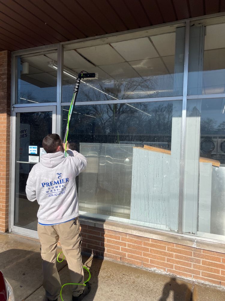 Window Washing for Premier Partners, LLC. in Lake County, IL