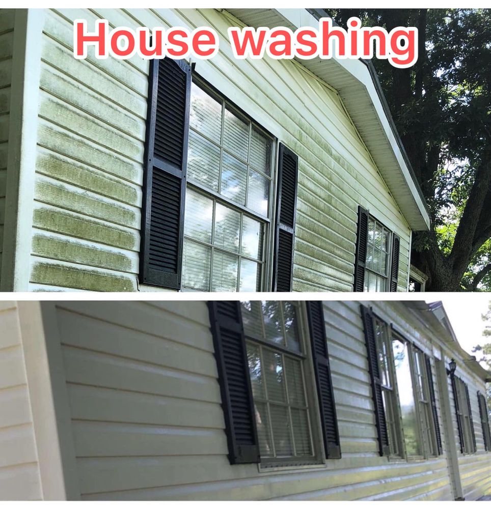 Pressure Washing for Deep South Exterior Cleaning in Moultrie, Georgia