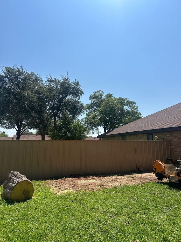 Tree Removal for Compas Cleanup in McCamey, TX