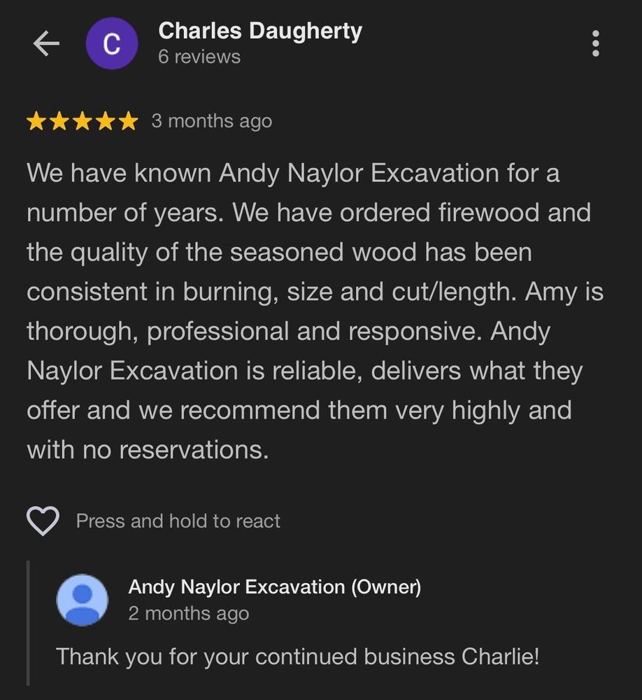 All Photos for Andy Naylor Excavation in Johnson, VT