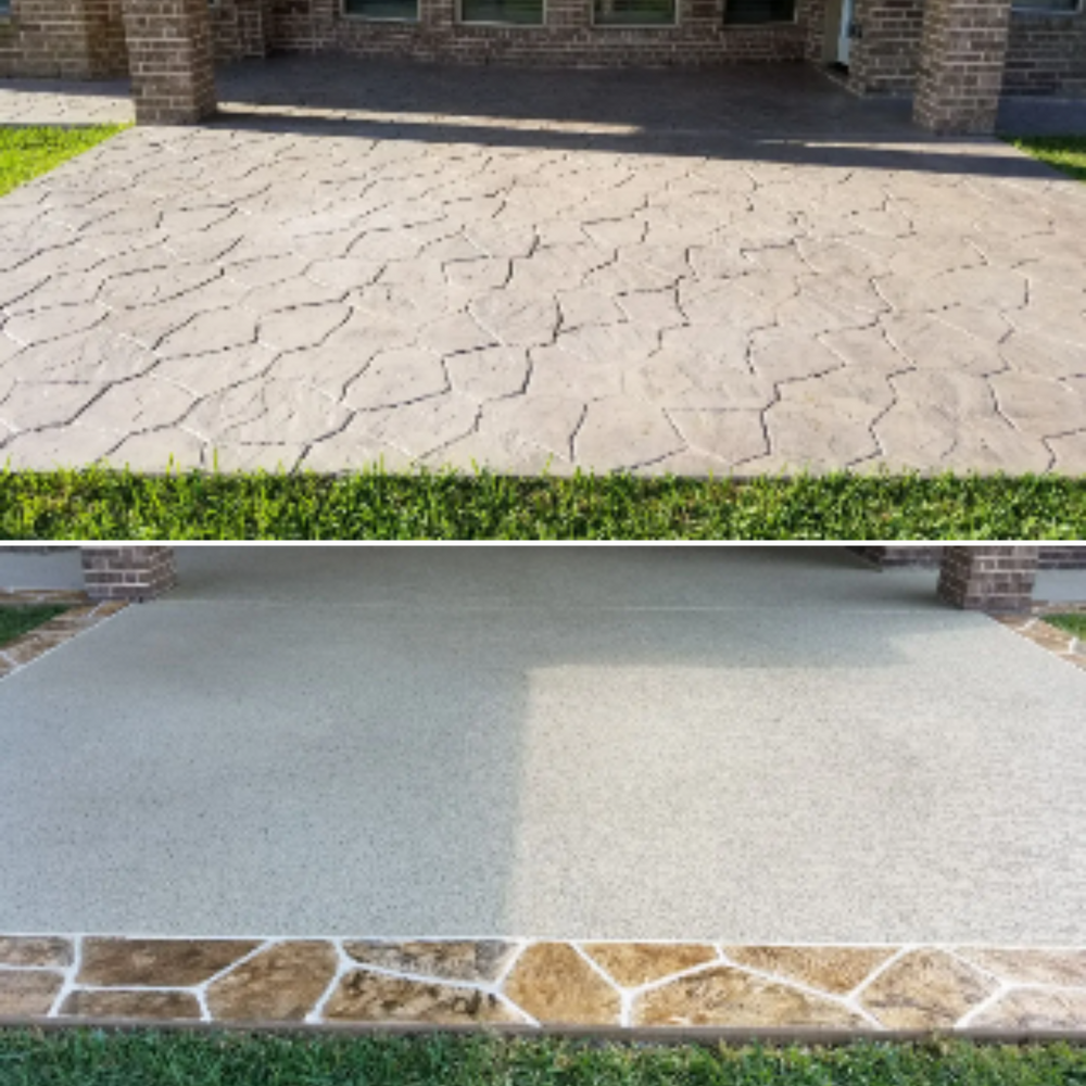 Before & Afters for Texas Curb N Borders in Houston, TX