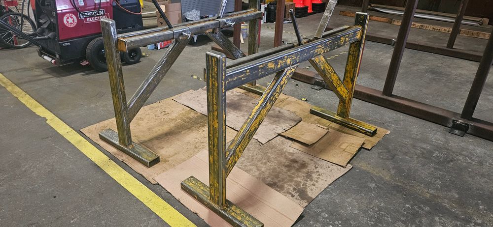 Metal A frame adjustment  for Mid-Mountain Maintenance in Bonney Lake, WA