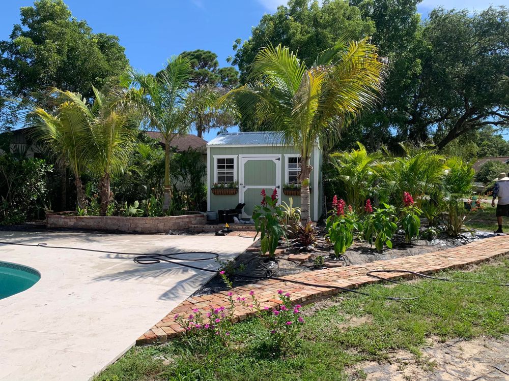Landscaping for DelliQuadri Landscapes LLC in North Port, FL