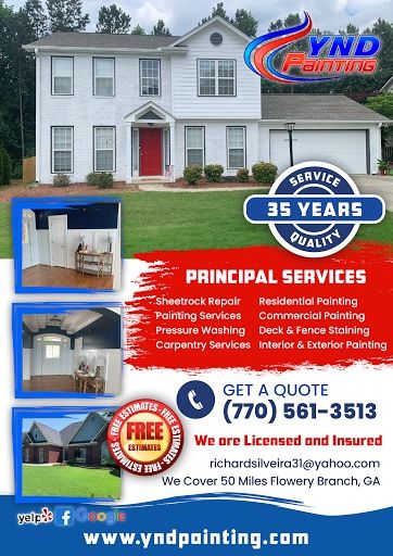 All Photos for Y N D Painting in Flowery Branch, GA
