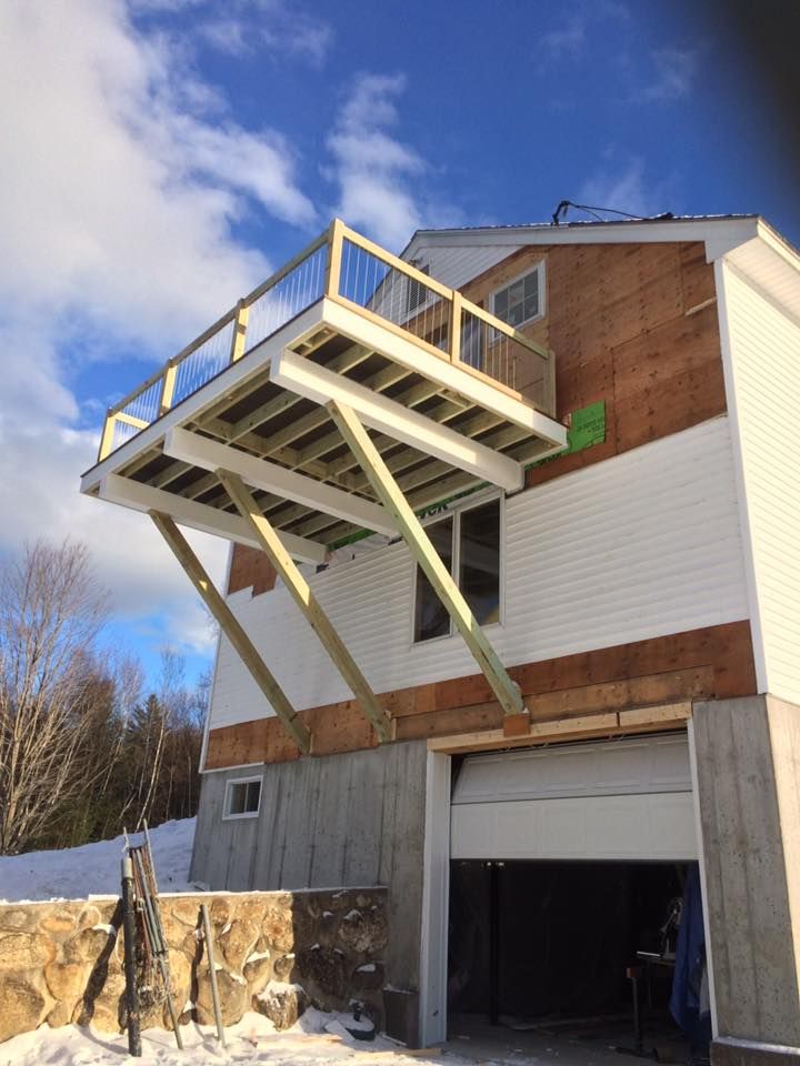 Deck Installation for Sanchez Construction NH in Dover, New Hampshire