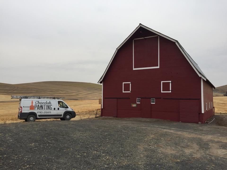 Barn Painting for Chewelah Painting in Spokane, WA