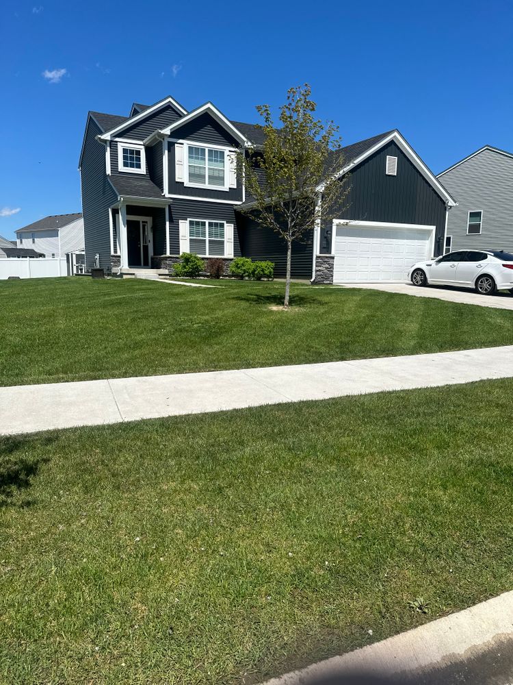 Our professional mowing service ensures your lawn will be expertly maintained with precision cuts, resulting in a healthy and vibrant yard that enhances the overall appearance of your home. for Torres Lawn & Landscaping in Valparaiso, IN