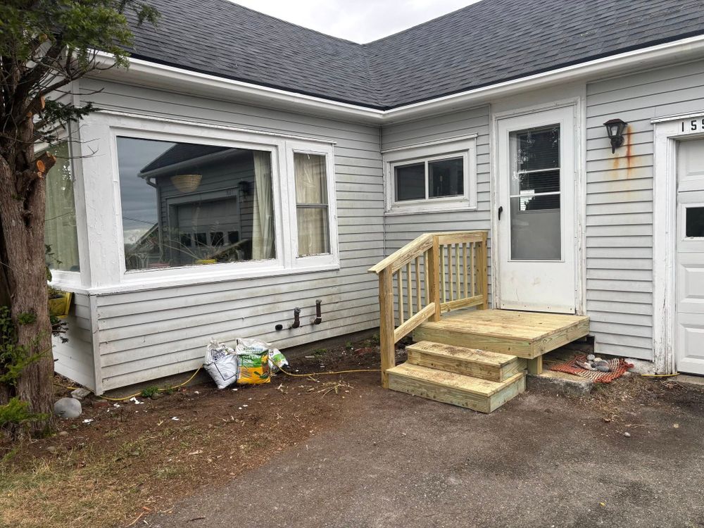 Enhance your home's exterior with our expert siding services. We specialize in durable, low-maintenance vinyl siding, offering exceptional protection and energy efficiency that perfectly complements your roofing investment. for Righteous Roofing & Renovations in Lubec, ME