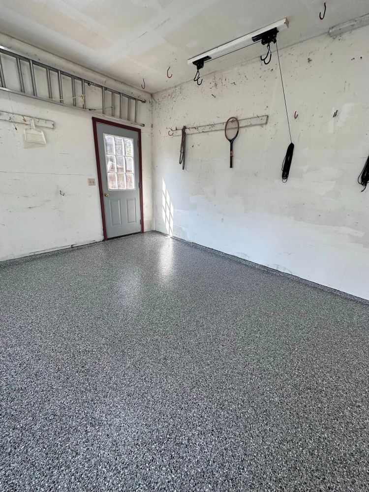 Epoxy coatings are a tough, long-lasting flooring solution perfect for garages and basements, offering a seamless and chemical-resistant surface that stands up to daily wear and tear. for Lakeside Garage Floors in Chicago, IL