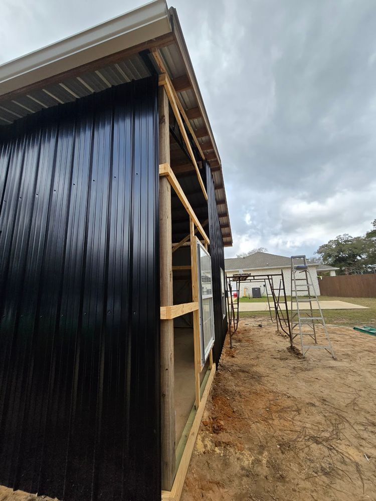 Our expert metal roofing service ensures durability, energy efficiency, and modern aesthetics for your home. Trust our skilled team to provide top-notch installation and long-lasting protection against the elements. for T & R Grantham Enterprises in Crestview, FL