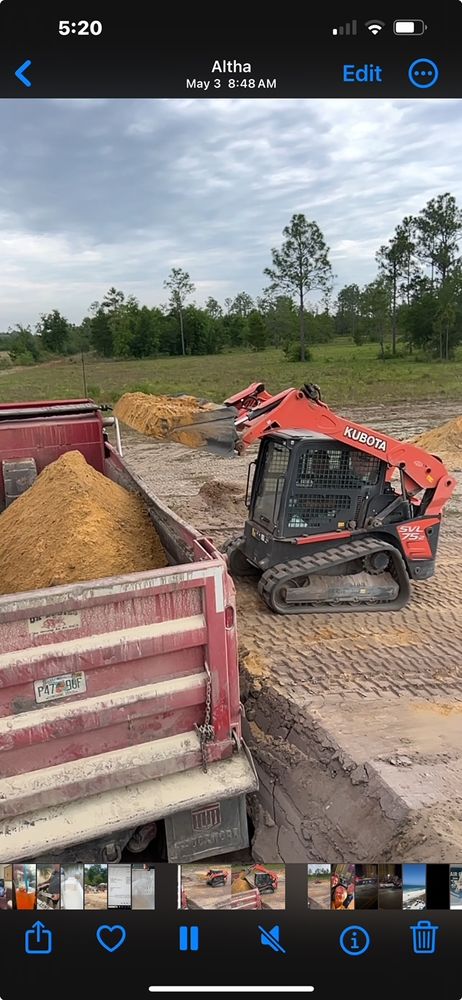 Hauling for Between The Hedges Landscape & Trucking LLC in Altha, FL