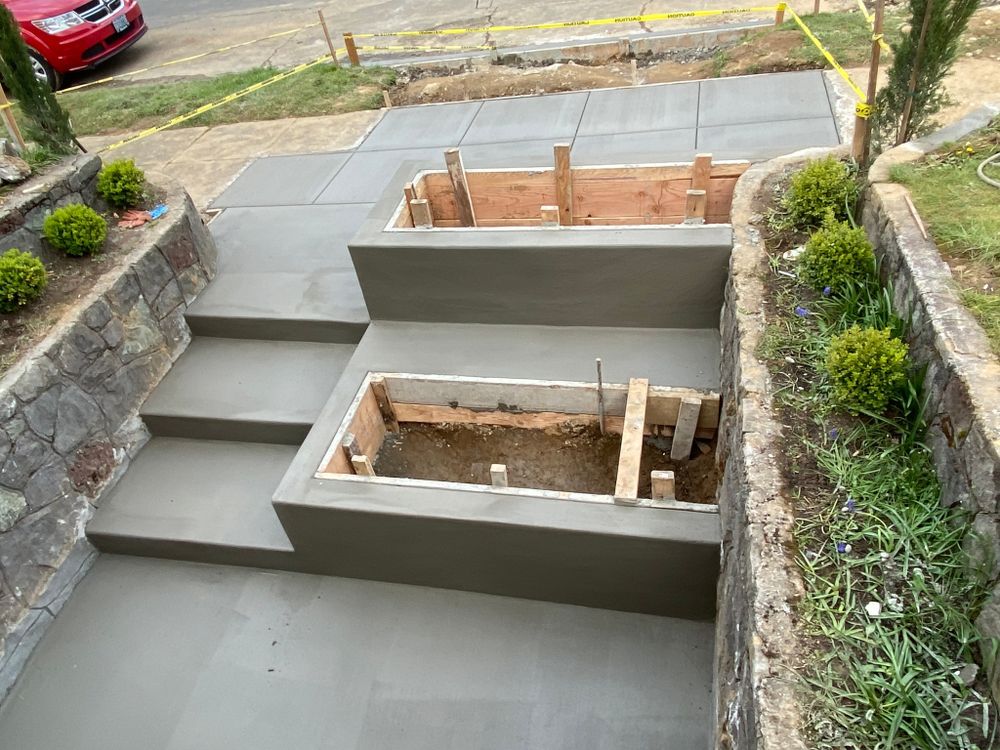 Transform your home with our expert stair design and installation services. Our skilled team crafts elegant, durable concrete stairs tailored to suit your style and enhance your home's aesthetics. for PEARL CONSTRUCTION in Portland, OR