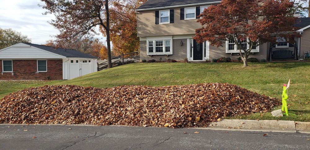 Our Fall Clean Up service ensures your property is pristine and ready for winter, with leaf removal, pruning, debris clearing, and garden bed preparation for continued healthy growth all year round. for Clean Cut Lawns & Landscaping in Dickerson, MD