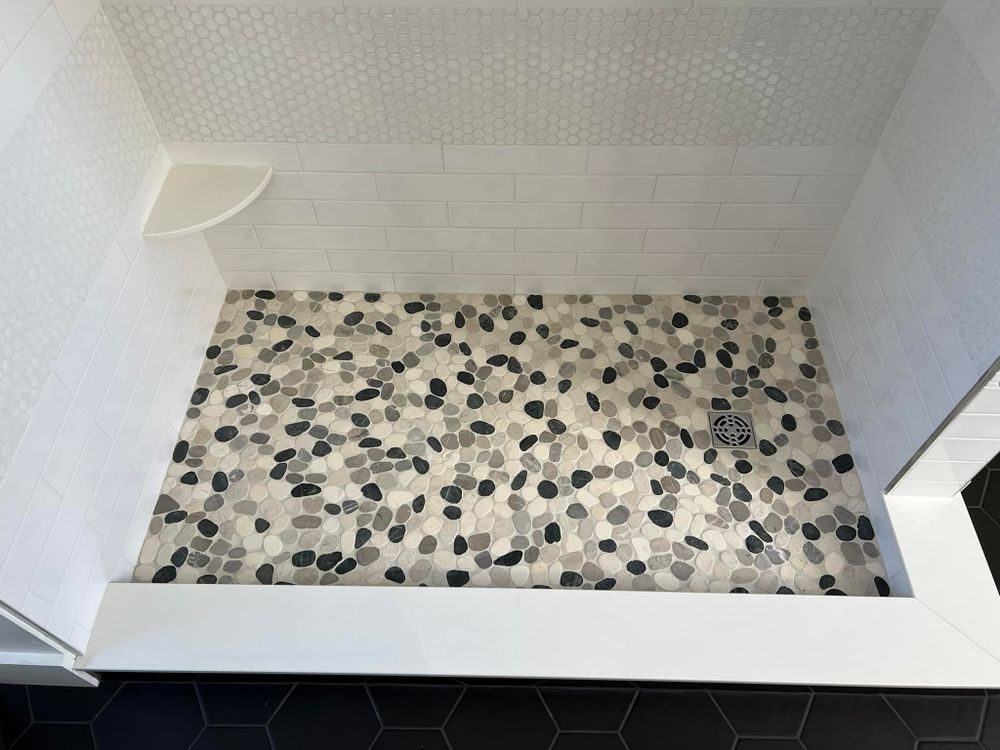 Transform your home with our expert Mosaic Tiling service, offering intricate designs and personalized patterns. We ensure precision and quality to enhance any space's aesthetic appeal effortlessly. for Moore Custom Tile in Gorham, ME