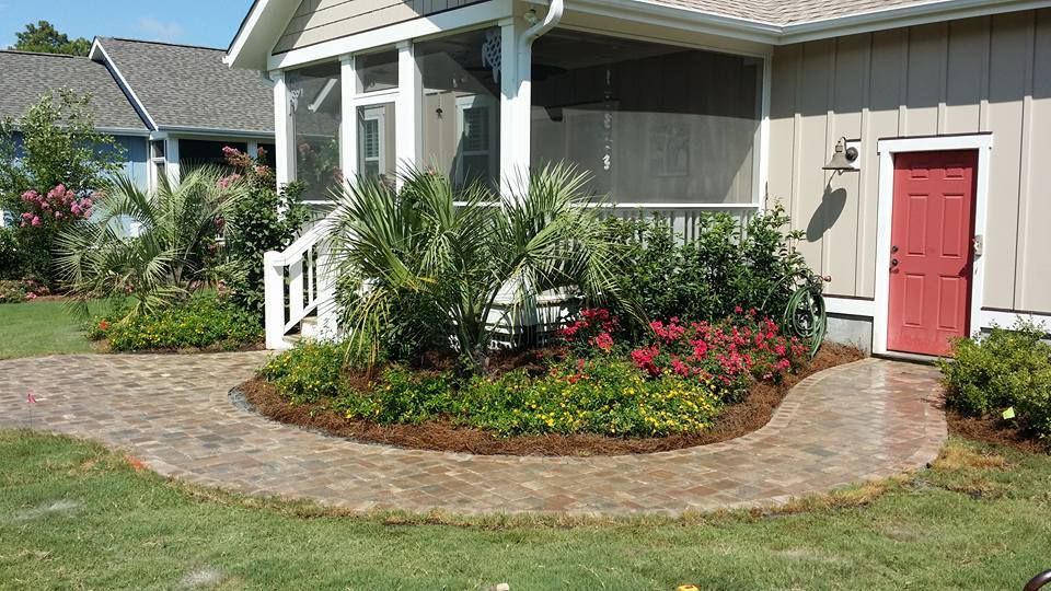 Landscaping for Bianchi Business Development in Southport, NC