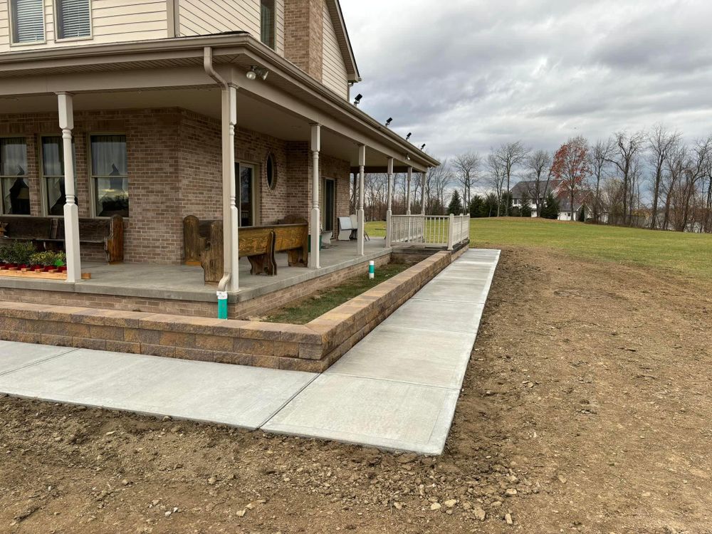 Concrete Work for Bakey's Concrete and Excavating in Pittsburgh, Pennsylvania